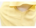Modelo Giulietta Fabulous Short Sleeve Bedazzled Yellow Maxi Dress, Size 44