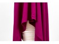 Saks Jacques De Loux Long Length  Fuchsia 100% Cashmere Wrap, OSFA