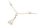 14k Yellow Gold Classic Tin Cup Cultured Freshwater Pearl Style 