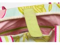 Lilly Pulitzer Cotton And Canvas Pink, Green And Blue Baby Bag