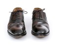 Gucci Gents Brown Leather Lace Up Loafers, Size 8 1/2
