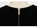 Diane Von Furstenburg Unique Leather Sleeveless Dress, Size 6