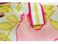 Lilly Pulitzer Cotton And Canvas Pink, Green And Blue Baby Bag