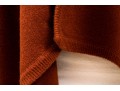 N.Peal Striking Rust 100% Cashmere Wrap, OSFA