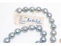 Lot Of Five Cultured Freshwater Pearl Hanks, 7.75 To 9.0 Mm: Two Grey, Three Pinkish-ivory