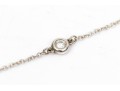 Sterling Tiffany & Co. Peretti Turquoise And Diamond Necklace