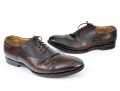 Gucci Gents Brown Leather Lace Up Loafers, Size 8 1/2