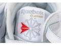 Reebok White Leather Classic Retro Velcro High Tops, Size 8