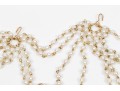 Amazing Vintage 1970's Wide Cascading Metal Link Belt