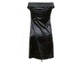 Diane Von Furstenburg Stunning Sleeveless Black Silk Sheath Dress, Size 10