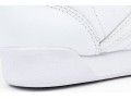 Reebok White Leather Classic Retro Velcro High Tops, Size 8
