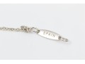 Sterling Tiffany & Co. Peretti Turquoise And Diamond Necklace