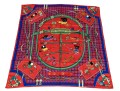 Hermès Paris Striking Vintage Les Voiturs Nouvelles Silk Scarf, By Jacques Eudel