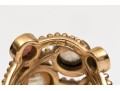 Artistic Stephen Dweck Quartz And Amethyst Ring, Size 7