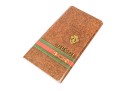 Gucci Vintage New Old Stock Floral Butterfly Cotton Neck Scarf, Green, With Packaging