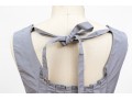 Hoss Beautiful Grey Bedazzled Sleeveless Dress, Size 42, With Belt