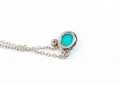 Sterling Tiffany & Co. Peretti Turquoise And Diamond Necklace
