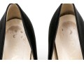 Prada Chic Black Satin Pumps, Size 37 1/2