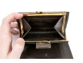 Dunhill Vintage Tan Leather Hinged Holder
