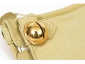 Hermès Paris New Vintage Unworn Yellowish Ivory Leather Gloves, Size 7
