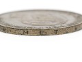 1884 Morgan Silver Dollar And 1944 Neatherland 1 Gulden Coin
