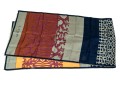 Lanvin Spectacular 70's Vintage Patterned Silk Scarf