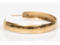 14K Simple Hoop Earrings