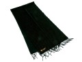 Loro Piana Striking Dark Green And Beige Polka Dot Cashmere Scarf