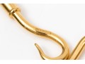 Hermes Stylish Leather Hook And Loop Bracelet
