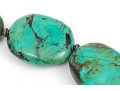 Bold Sterling And Turquoise Stone Statement Necklace