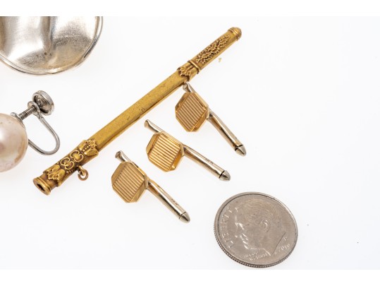 Collection Of Antique And Vintage Gold Filled Jewelry