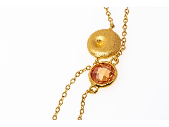 Pair Of Two Fabulous Colorful Opera Length Costume Jewelry Necklaces