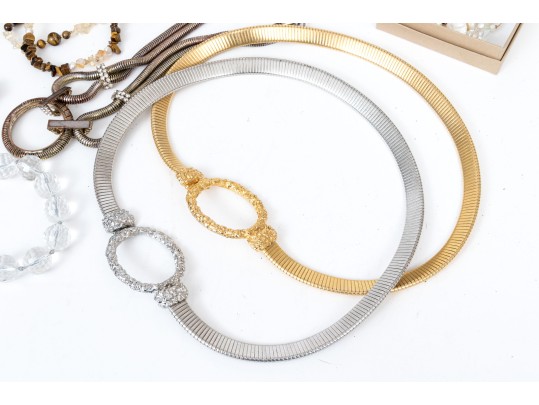 Lot Of Assorted Costume Jewelry, Including Monet, Castlecliff