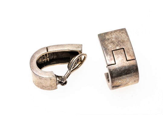 Kieselstein-Cord Sterling Silver Striking Contemporary Chunky 