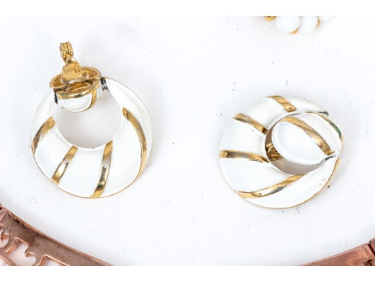 Lot Of Assorted Costume Jewelry, Including Monet, Castlecliff