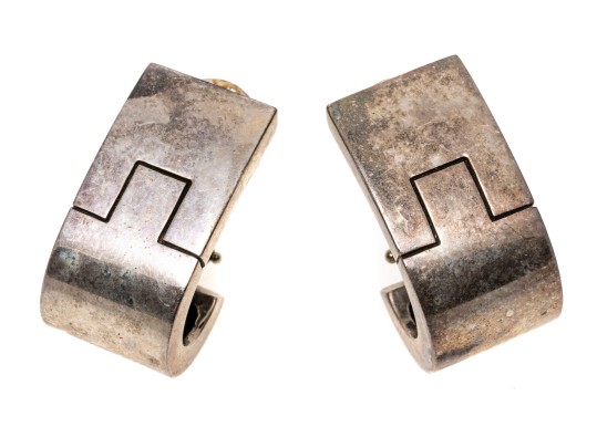 Kieselstein-Cord Sterling Silver Striking Contemporary Chunky 