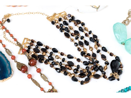 Lot Of Assorted Costume Jewelry, Including Monet, Castlecliff