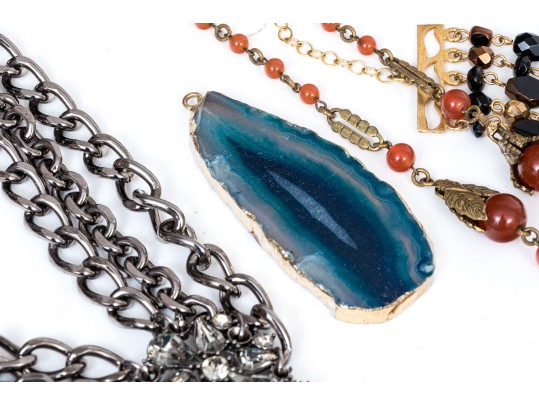 Lot Of Assorted Costume Jewelry, Including Monet, Castlecliff