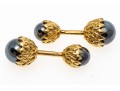 Tiffany & Co. Schlumberger 18k Yellow Gold Fabulous Acorn Motif Cufflinks
