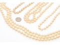 Lot Of Four Assorted Faux Pearl Necklaces, Including Majorica