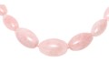 Fabulous Super Chunky Rose Quartz Graduated Opera Length Necklace