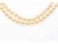Majorica Faux Pearl Matinee  Length Double Strand Necklace, Boxed