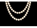 Majorica Faux Pearl Matinee  Length Double Strand Necklace, Boxed