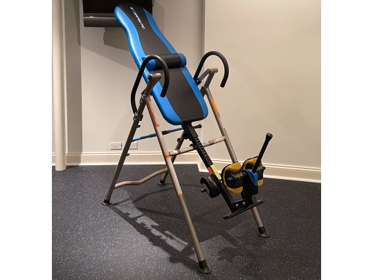 Exerpeutic Inversion Table With Airsoft No Pinch Ankle Holders 