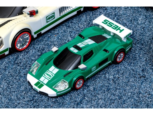 Collection Of 18 Toy Cars And Trucks, Including Hess Trucks