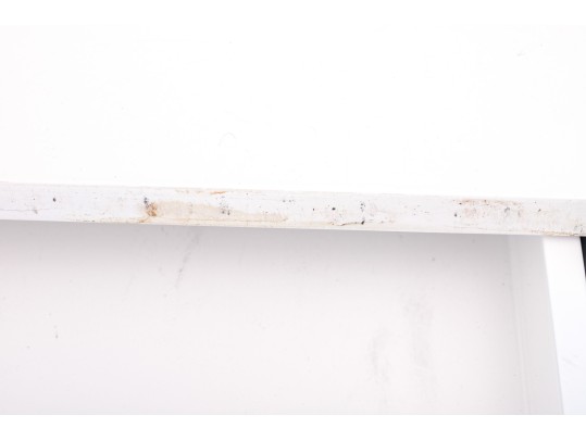 Lacquered Desk With Lucite Handles