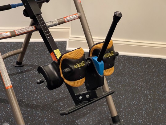 Exerpeutic Inversion Table With Airsoft No Pinch Ankle Holders 