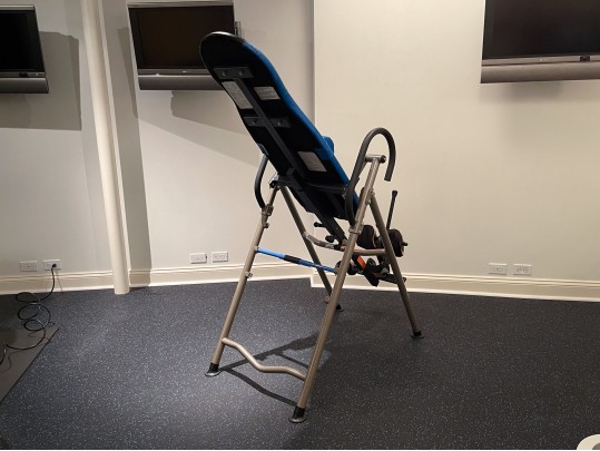 Exerpeutic Inversion Table With Airsoft No Pinch Ankle Holders 