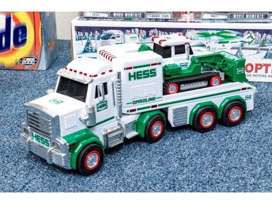 Collection Of 18 Toy Cars And Trucks, Including Hess Trucks