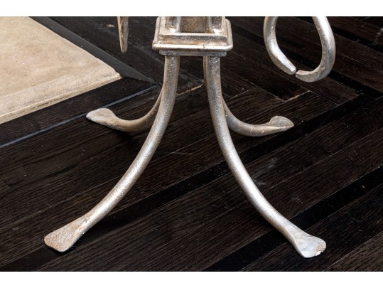 Magnificent Fireplace Screen With Associated Set Of Fireplace Tools 